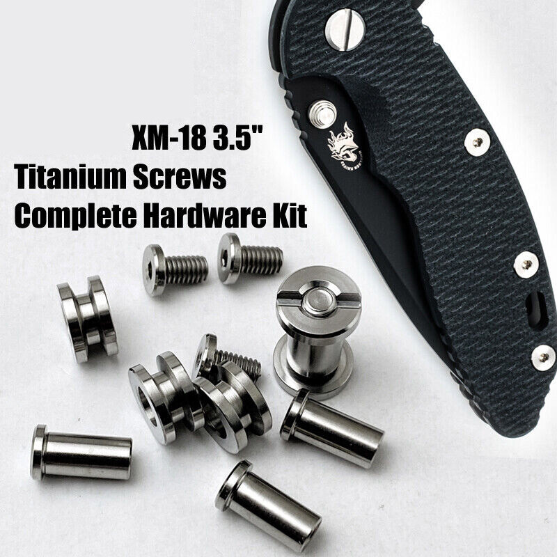 New Handle Screws for Rick Hinderer XM-18 3.5″ Multiple Colors