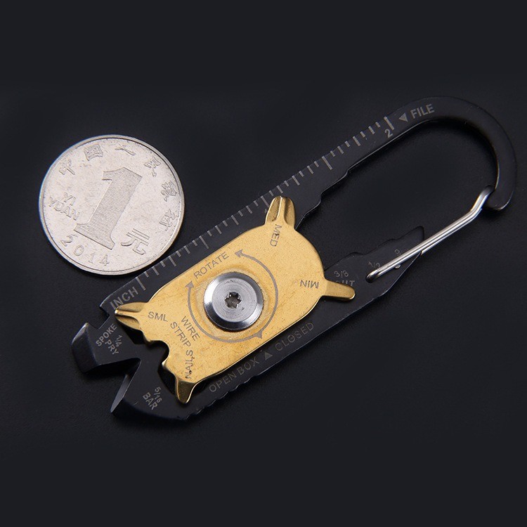 Multi-functional EDC Outdoor Tool 20 In 1 Stainless Steel Wrench Tool