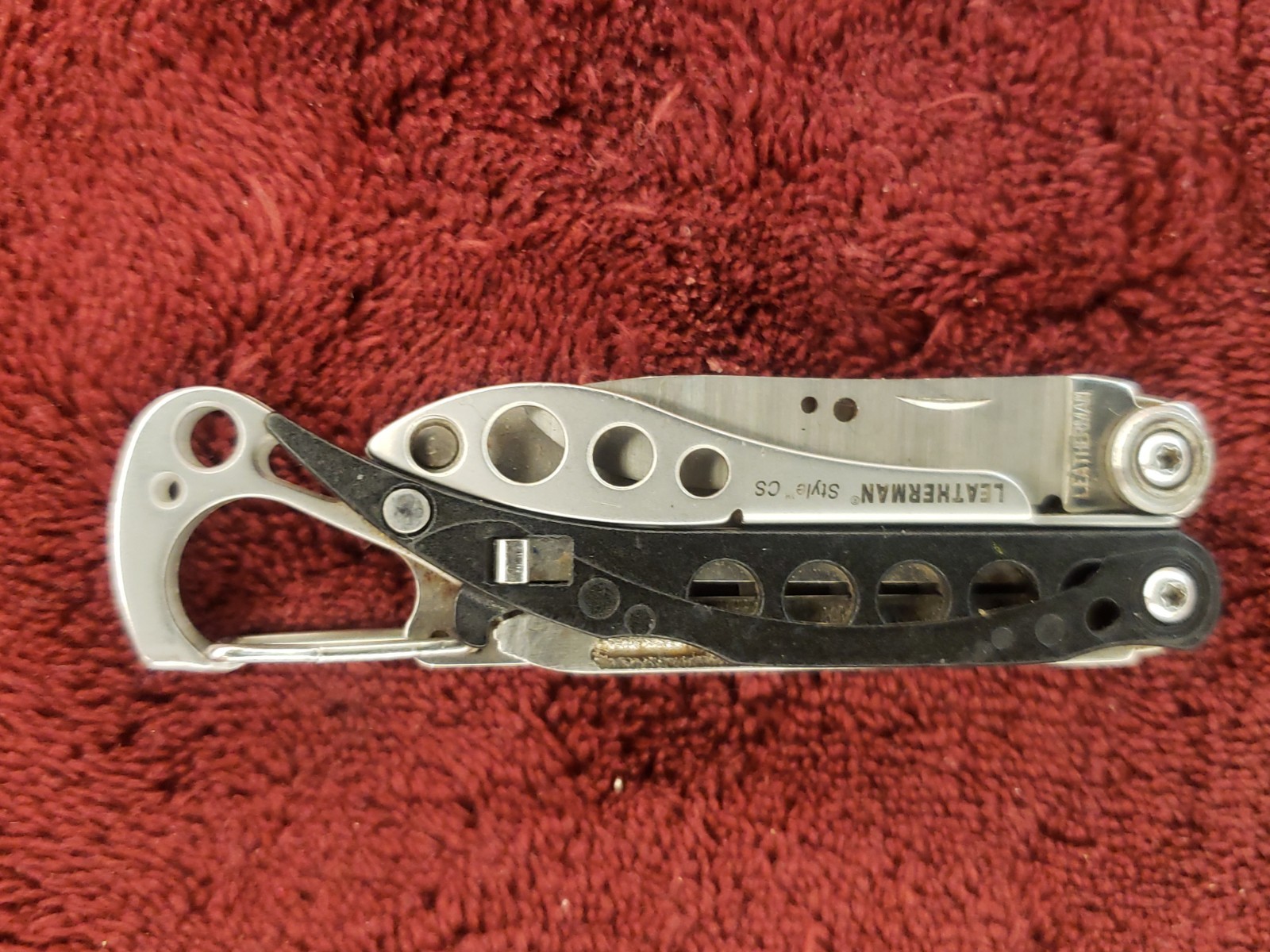 Leatherman Style CS Multi Tool Black Scissors 0211 Date Code
