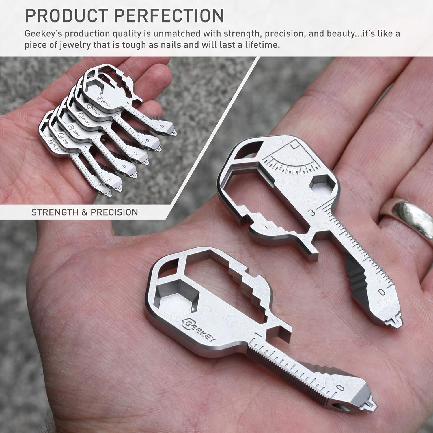 Multiherramienta | Herramienta De Bolsillo Original Con Forma De Llave De Ac…