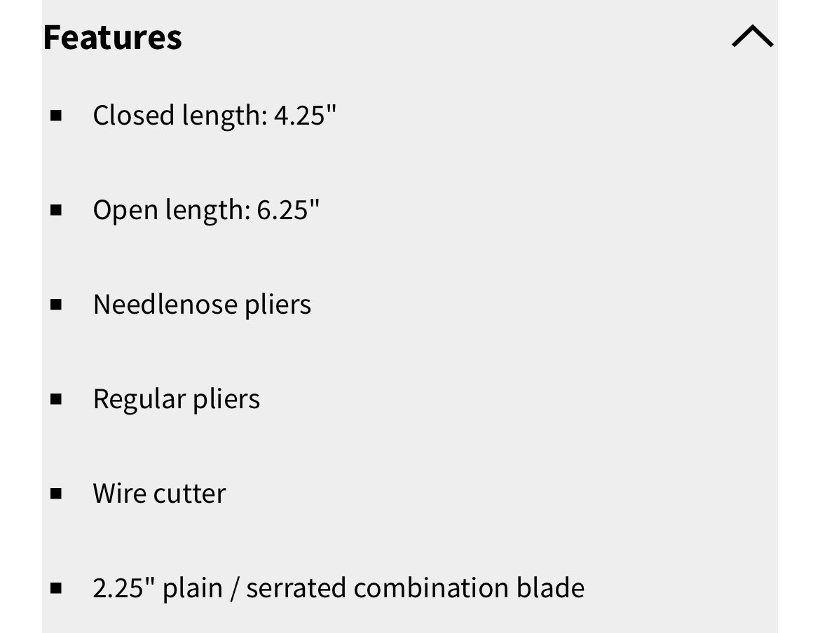 Gerber Suspension-NXT Multitool – Silver (31-003345) Stainless Steel NEW (0046)