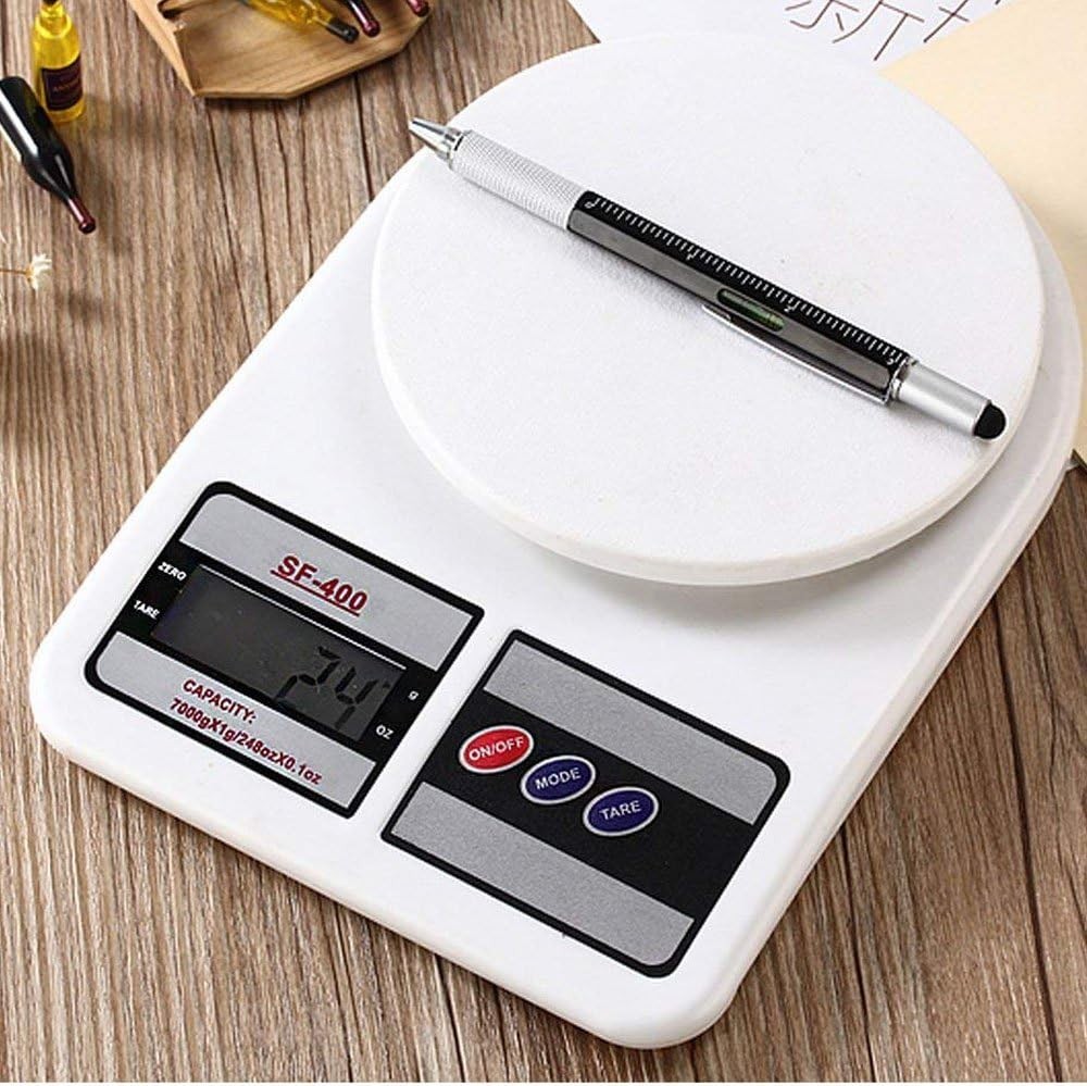6-in-1 Metal Tech Tool Pen Multi-Function Ruler Level Screwdriver Gift for Men