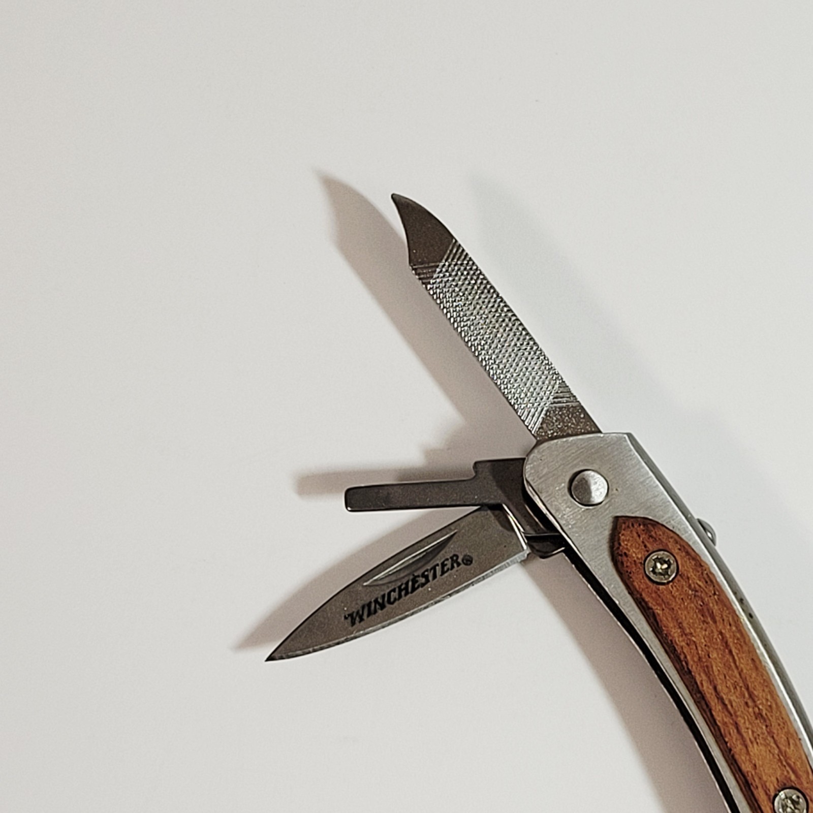 Winchester Multi Tool Pocket Knife Bottle Opener File Screwdriver Pliers