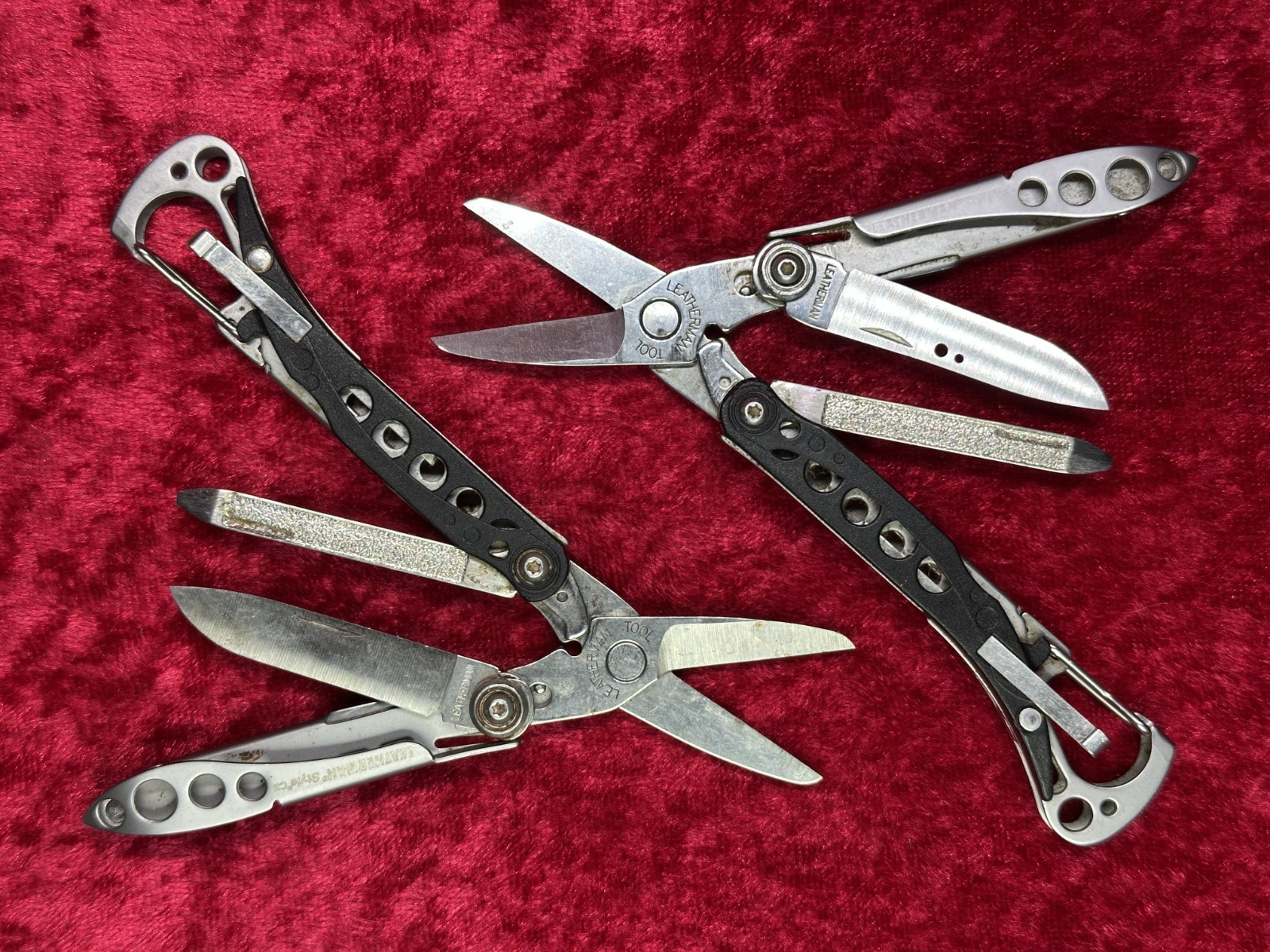 Leatherman Style CS Black Multi-Tool Carabiner/Bottle Opener Random Pick (367)