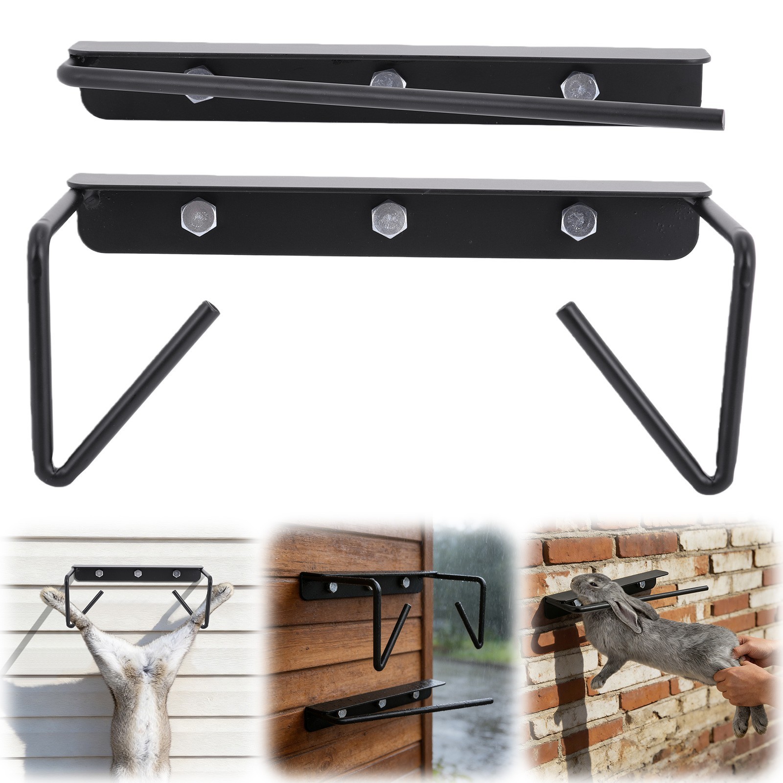 Humane Rabbit Dispatch Dislocator & Skinning Tool Set for Handling Small Animals