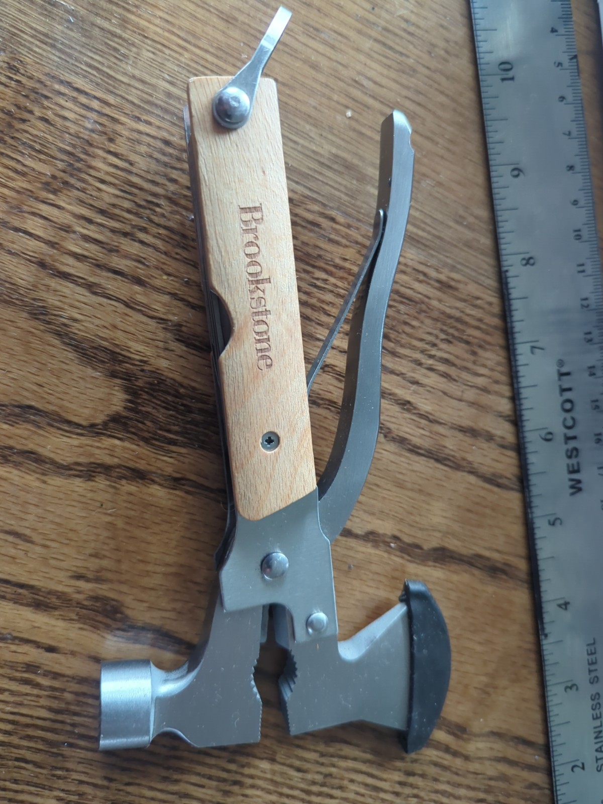 Brookstone 14-in-1 Compact Tool And Hatchet