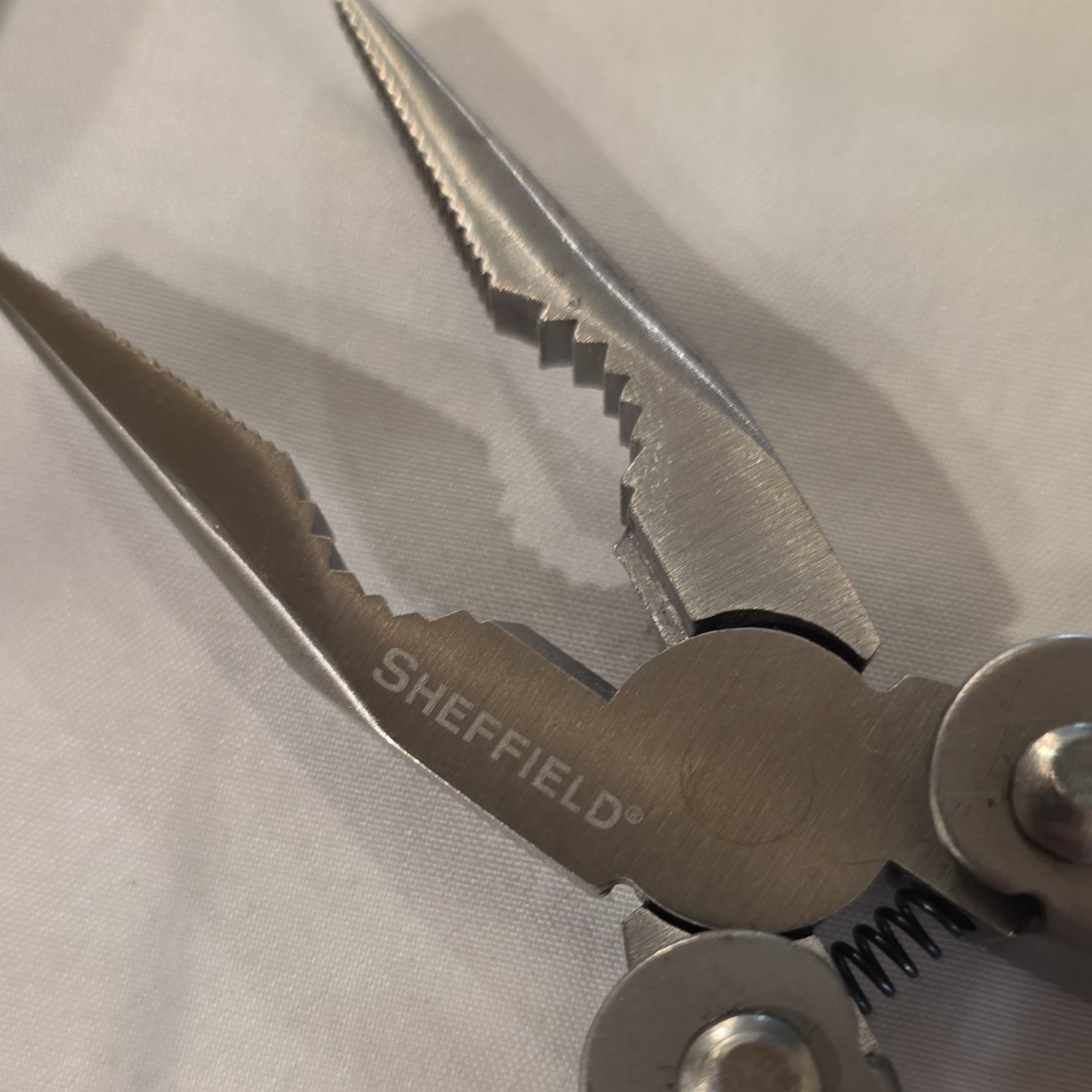 Sheffield Stainless Steel 9-in-1 Multi-Tool Pliers w/ Black Sheath