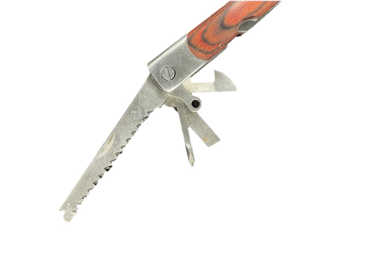 SHEFFIELD 3 PIECE ALL PURPOSE TOOL SET / 18-in-1 & 12-in-1 PLIERS, KNIFE (USED)