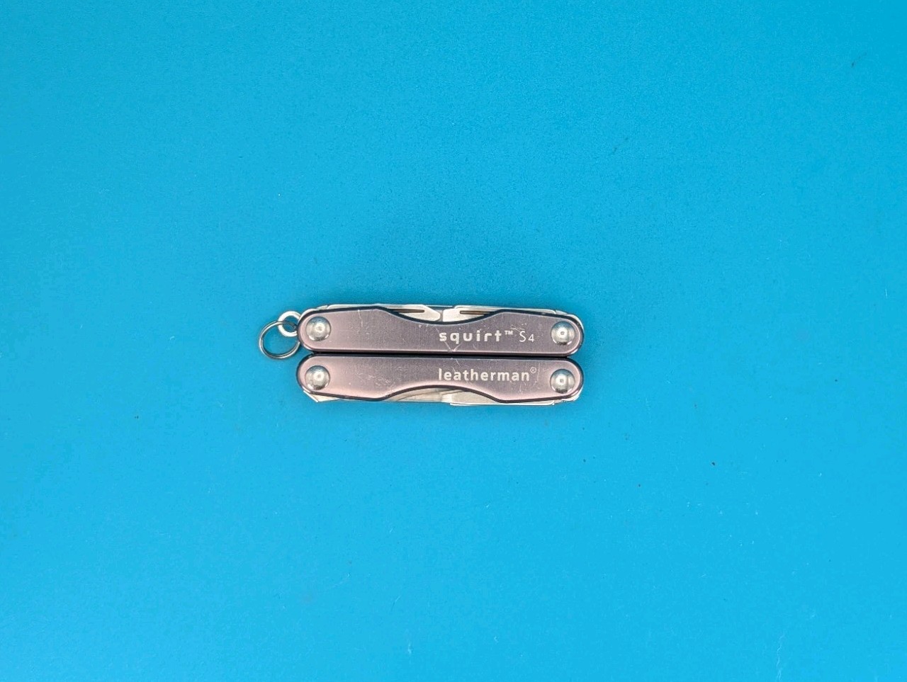 Leatherman Squirt S4 Multi-Tool, Key Ring, Retired, GRAY!