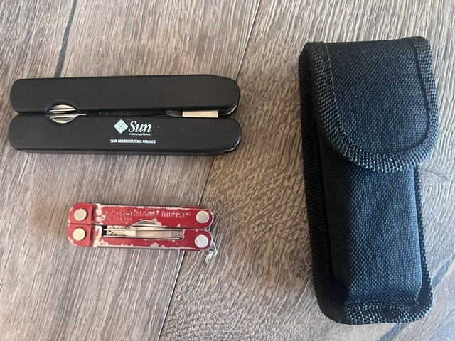 Leatherman Type Stainless Multi Tool + Authentic Leatherman Micra