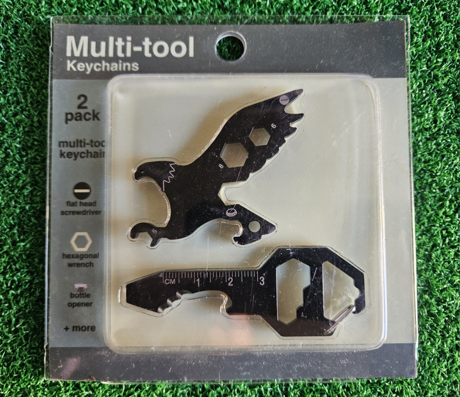 PMR-EXPORTS | Multitool Keychain (Eagle & Key) Two Pack Multitools Eagle Key