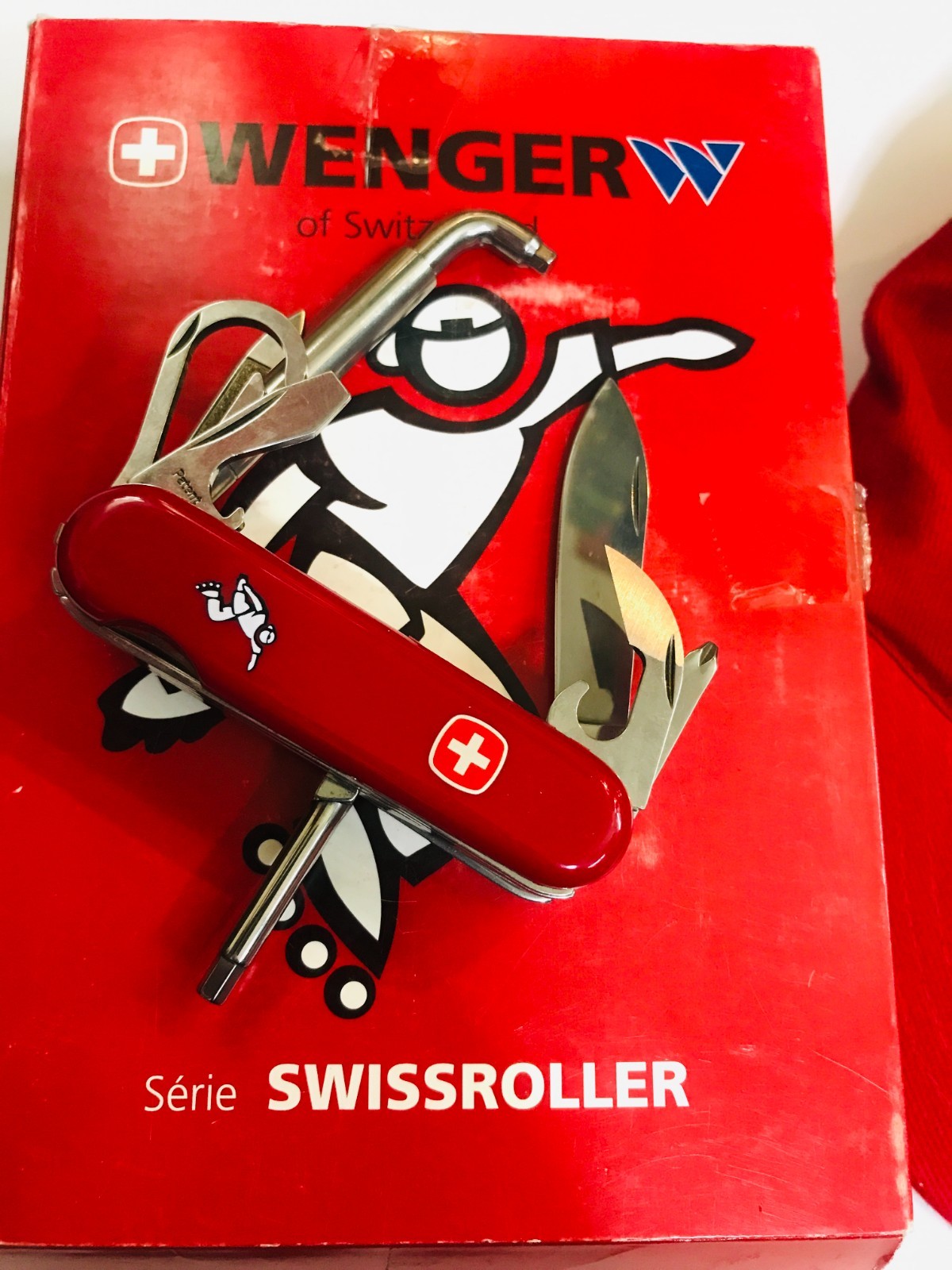 Vintage Wenger 1 549 02 Swiss Roller Inline Skater 85 mm Swiss Army Tool Rare