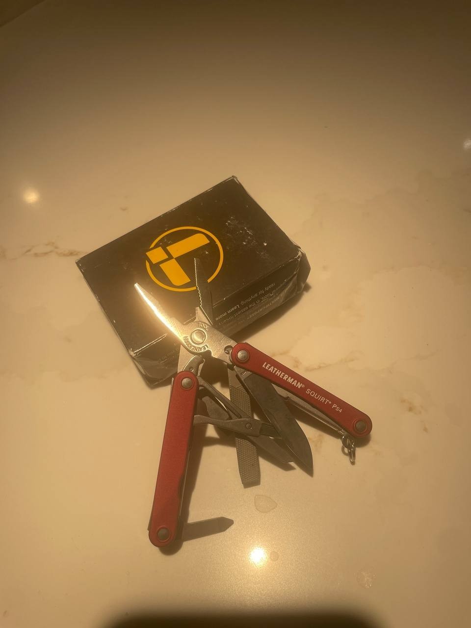 *BRAND NEW* RARE Leatherman SQUIRT PS4 Multi-Tool Red DISCONTINUED/RETIRED 2023