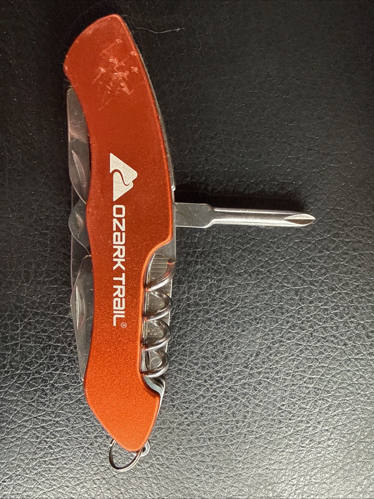 Ozark Trail 10-in-1 Multi-Tool with Sheath Screwdriver, Knife, Pliers Used