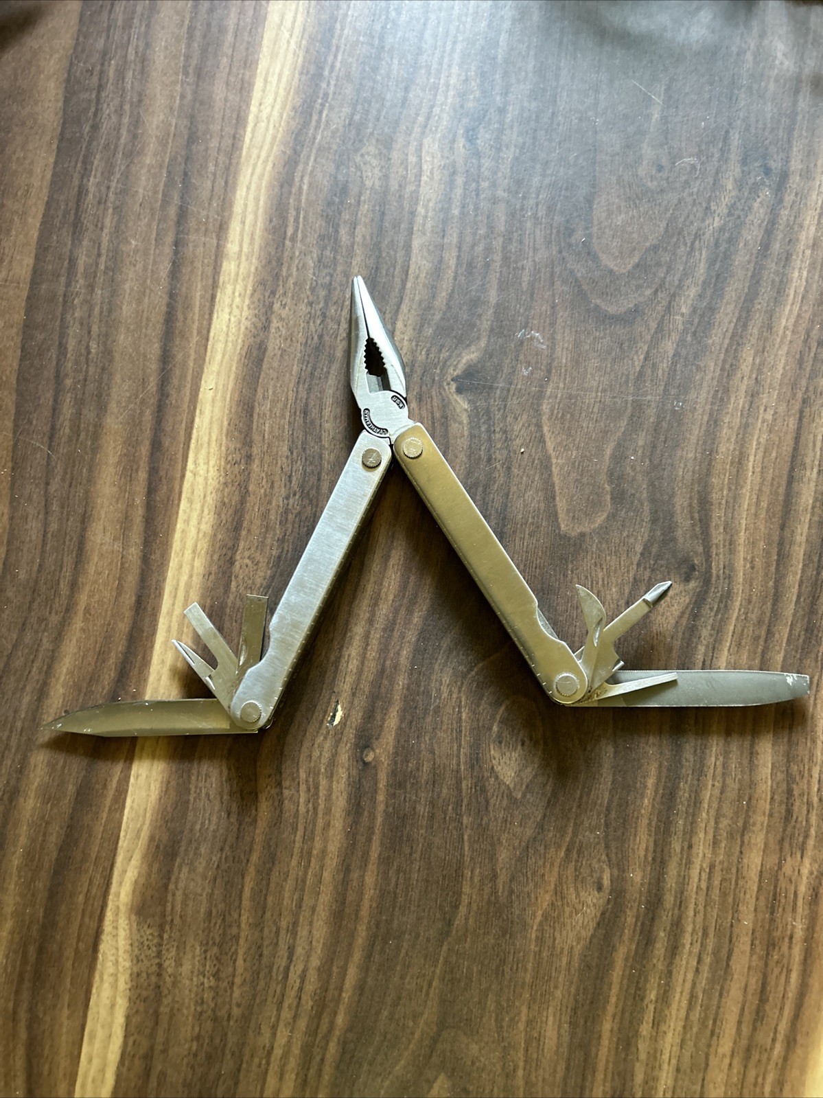 Vintage Original Leatherman knife Multi Tool Portland OR 0395 W/ SHEATH