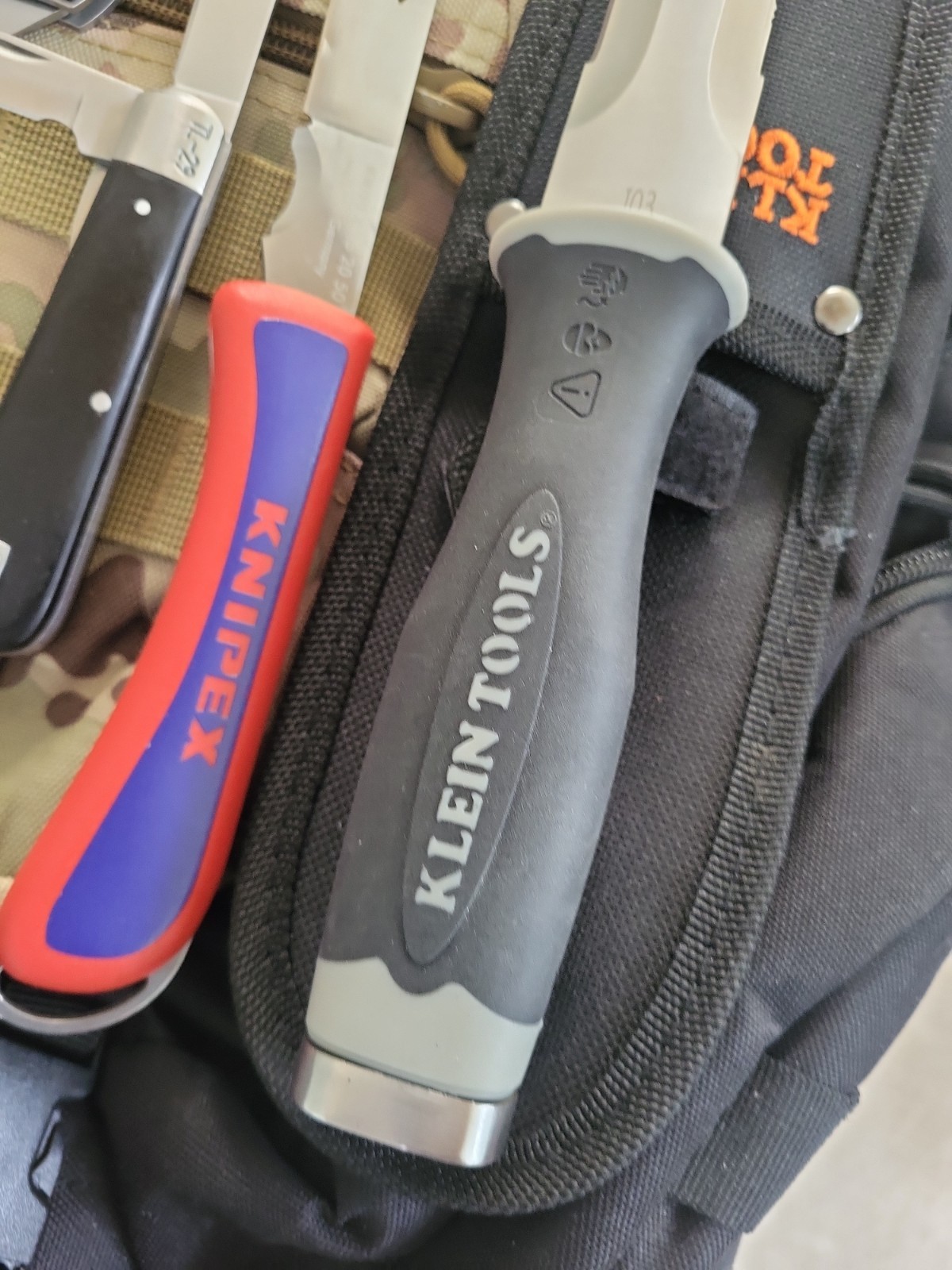 Electricians Knife Tool Bundle Knipex Klein Duct Knife HVAC