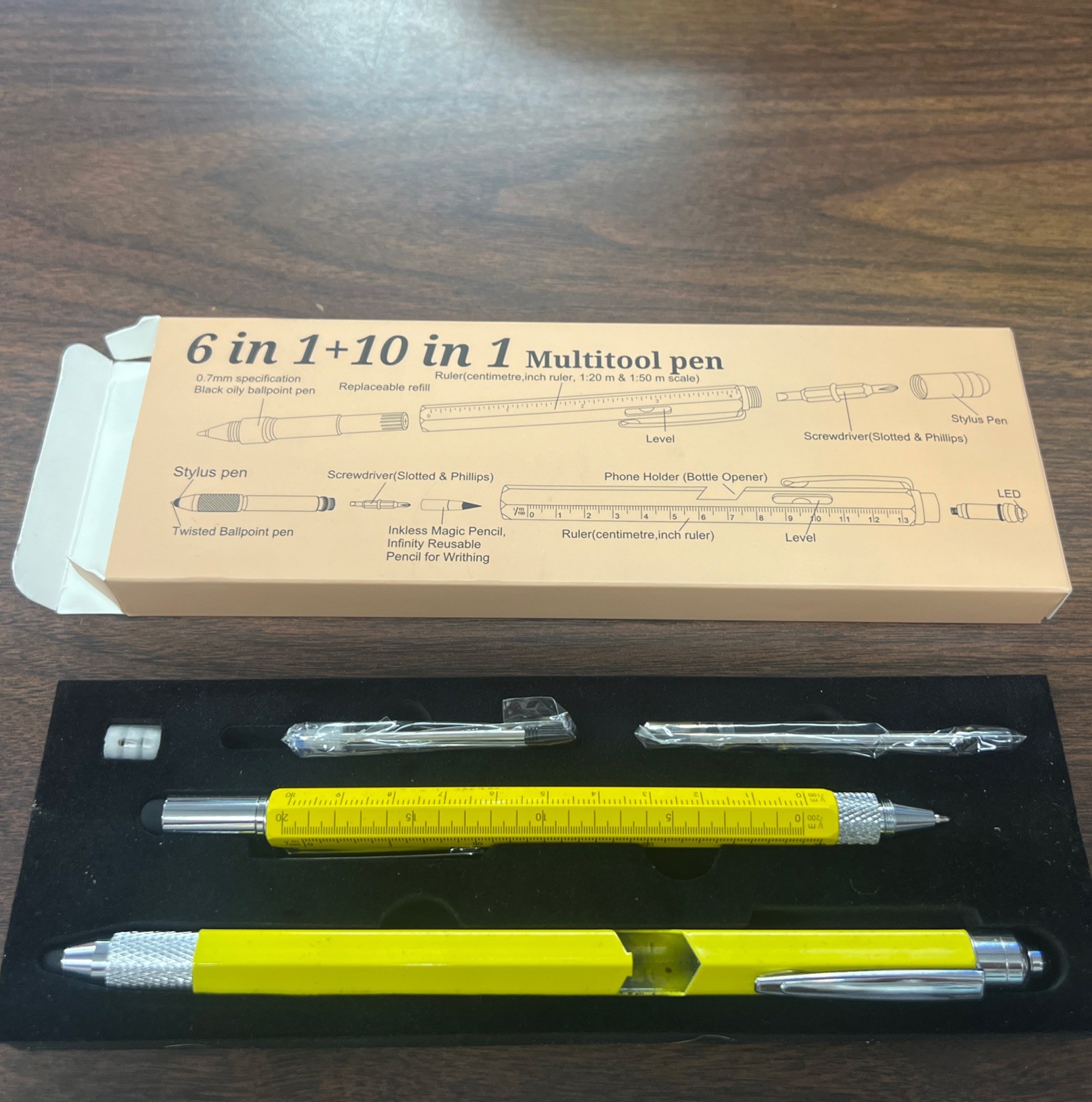 6 in one +10 in one Multitool Pen New open box