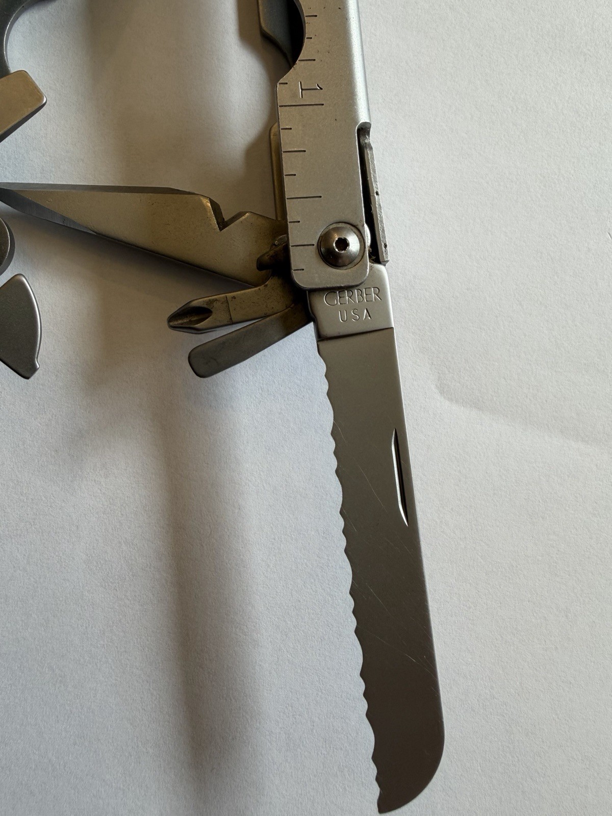 Original 1991 Gerber Multi Tool Pliers Made In USA Patent 5142721