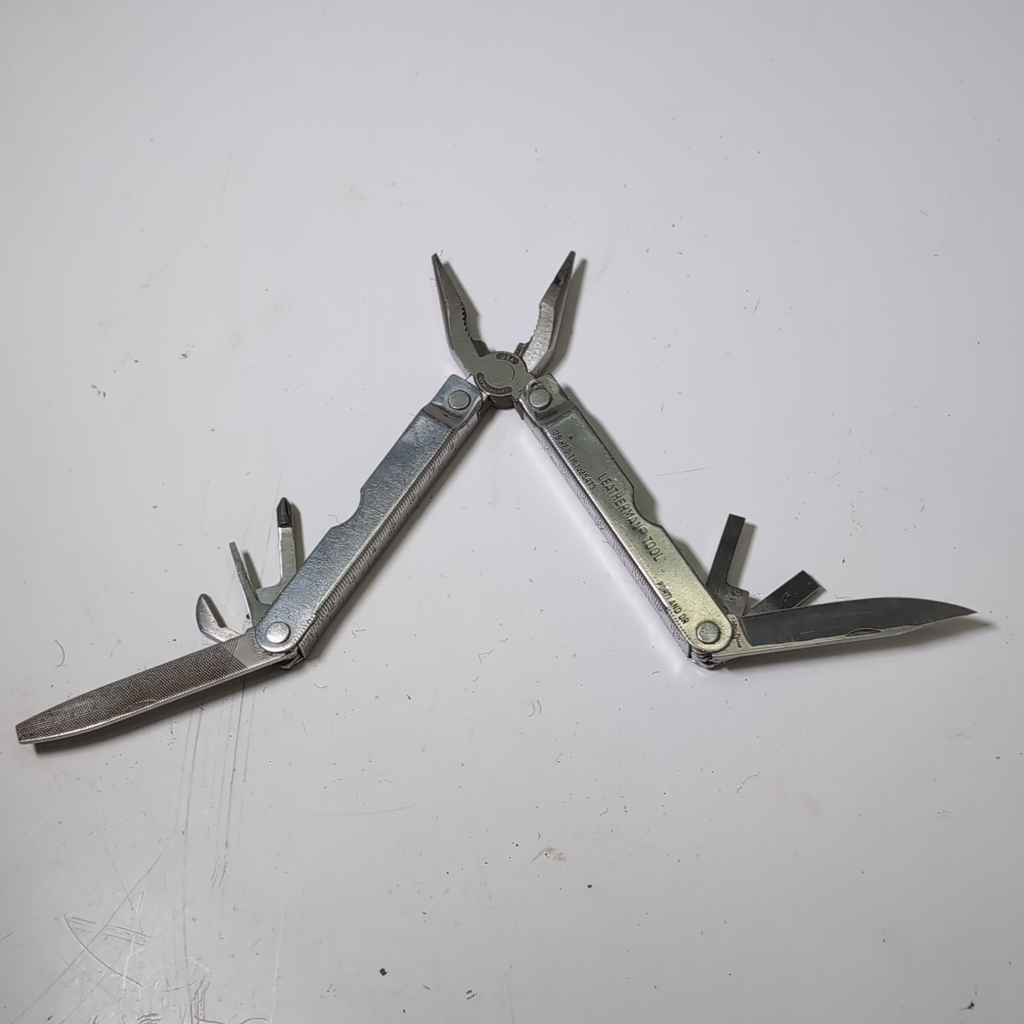 Vintage Leatherman Tool Original Leather Sheath USA Made Multi Tool 1293