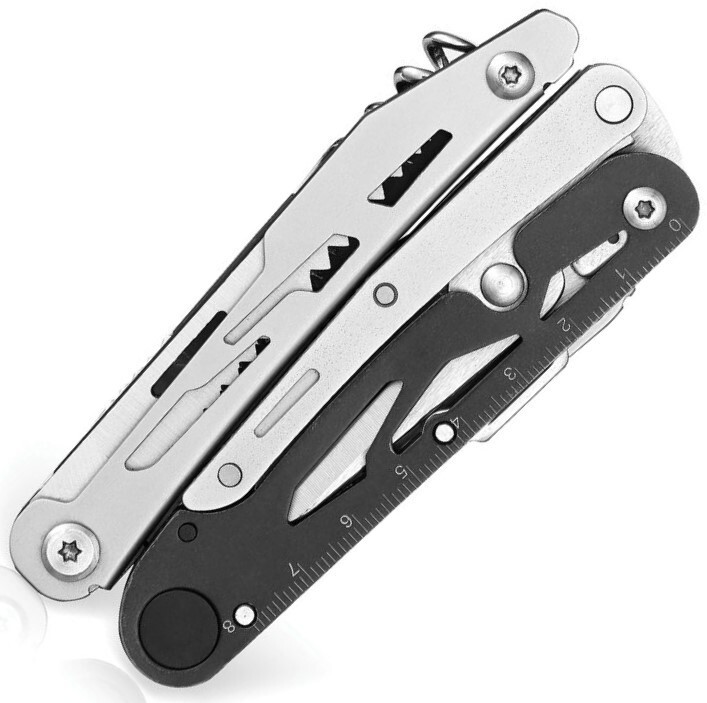 Ganzo Knives Multitool Stainless Tools & Bit Connecting Rod Nylon Belt Sheath