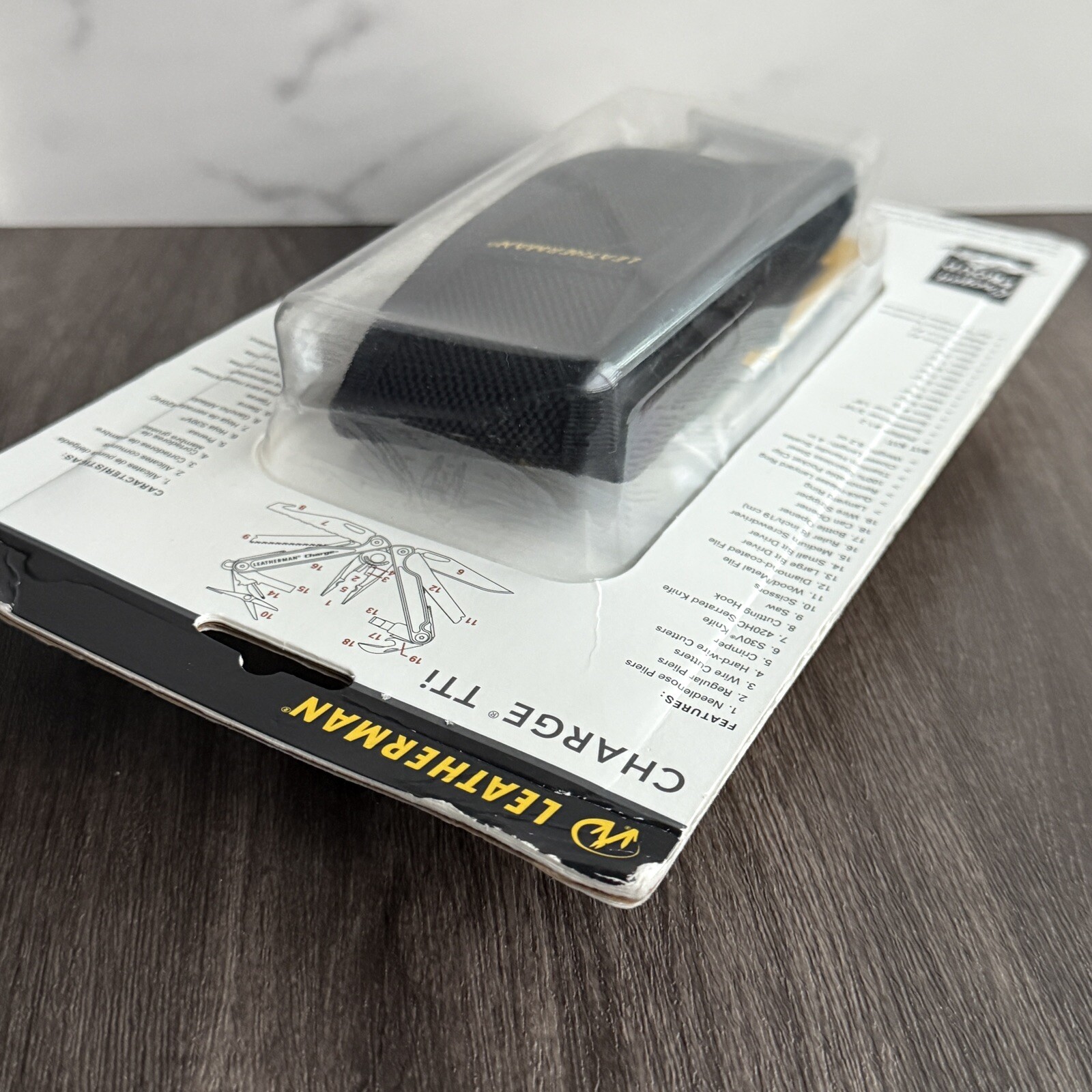 Leatherman Charge TTi, Leather Sheath. Sealed 1st generation 2010 Discontinued