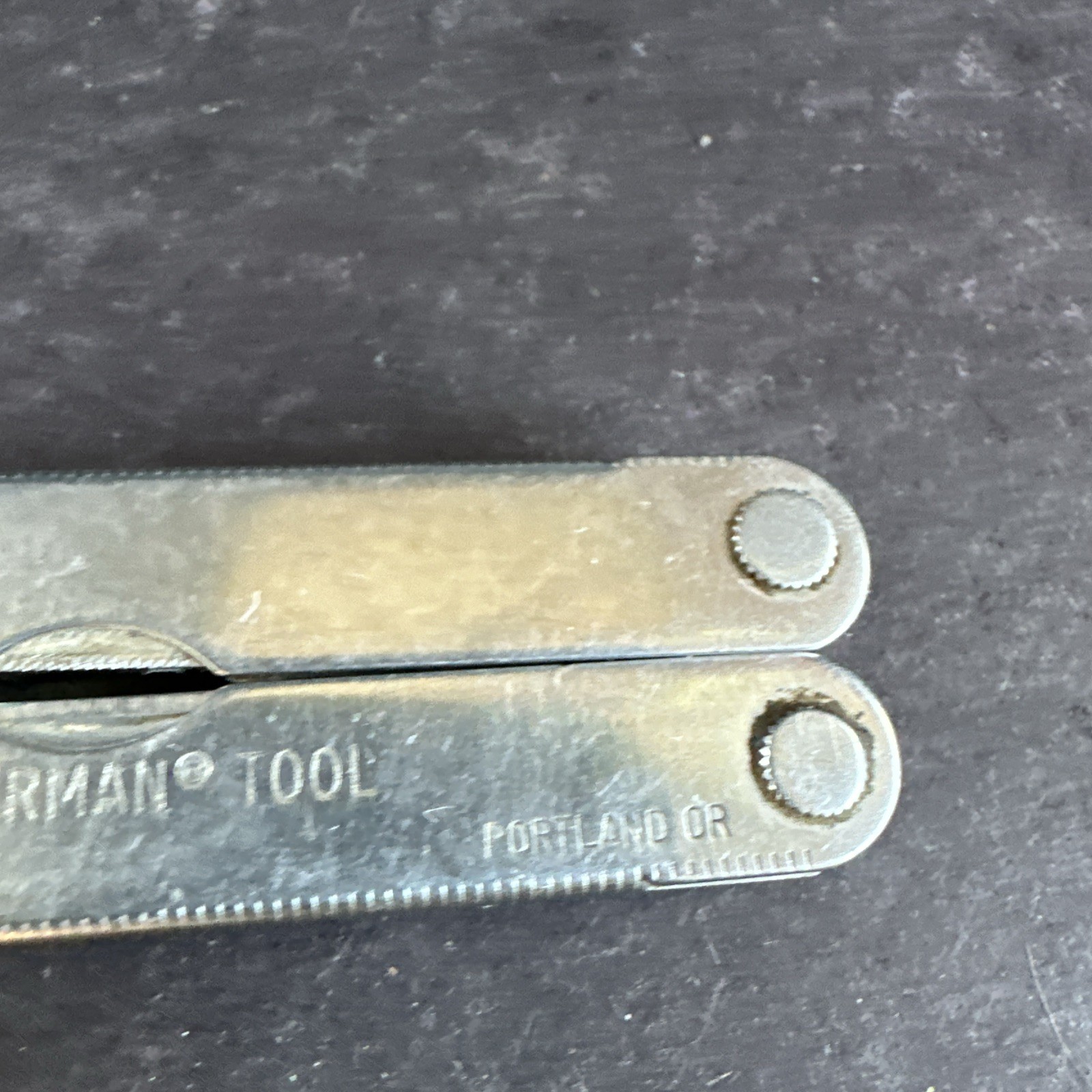 Leatherman Tool USA Portland OR Multi Tool w/ Leather Sheath Vintage #M8