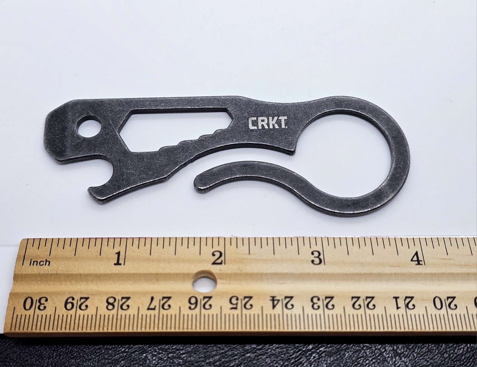 CRKT VIVA Multi-Tool and Bottle Opener Model 9130 Metal Flat Prybar Screwdriver