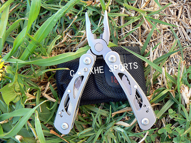 Ganzo 2015S Multi Pliers Tool Folding Knife STAINLESS Pocket Plier
