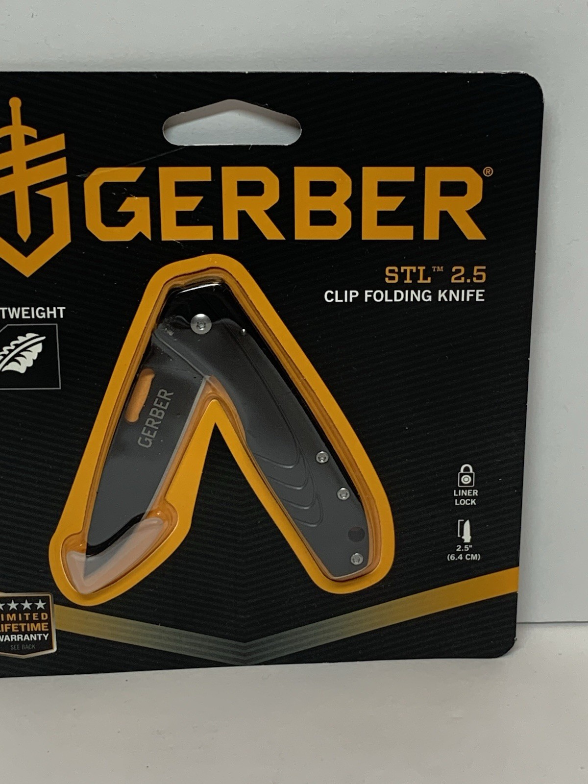 Gerber STL 2.5 Drop Point Fine Edge Knife 31000716 ~ NEW