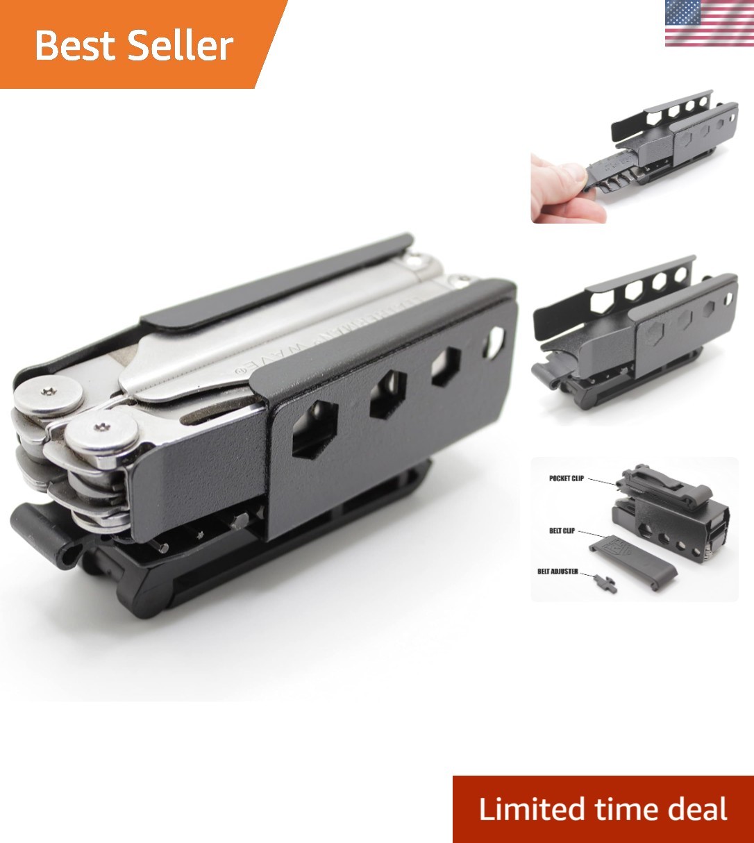 Lightweight Multi-Tool Sheath with Universal Fit | Ideal for Outdoor Adventures