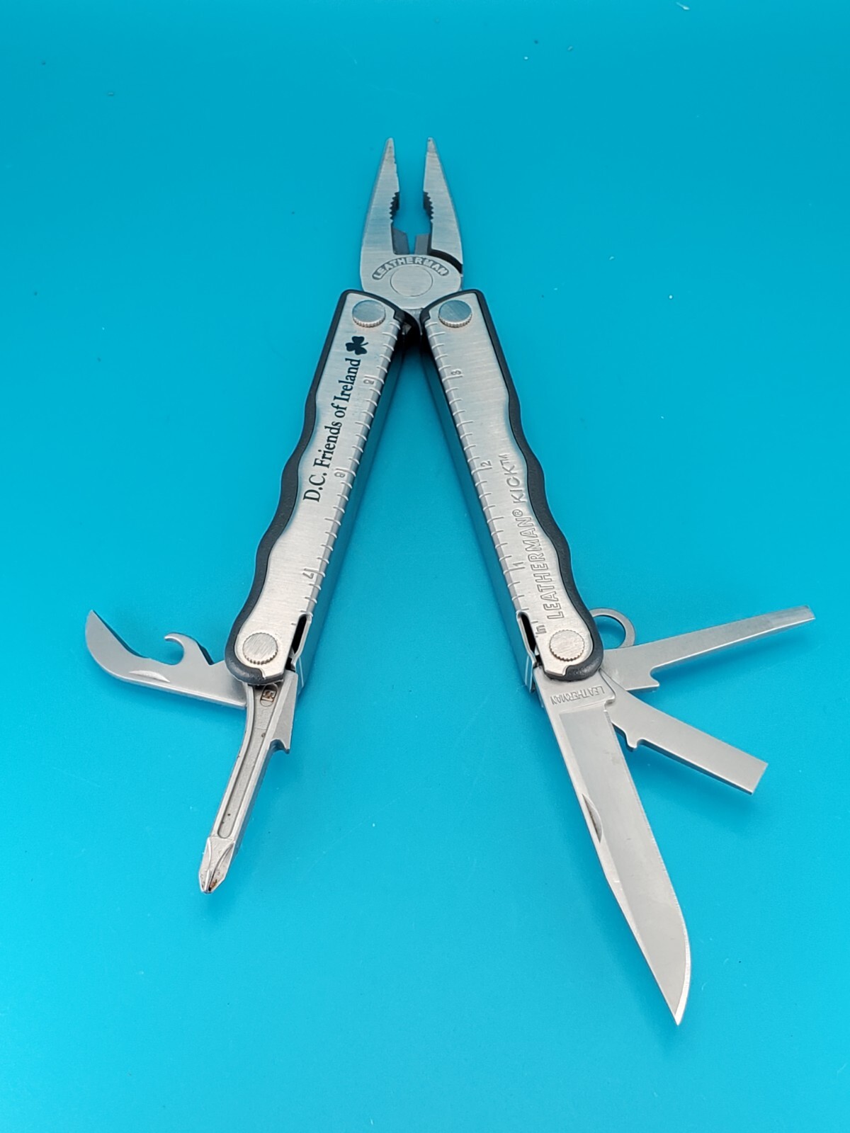 Leatherman Kick Multi-Tool! D.C. Friends of Ireland