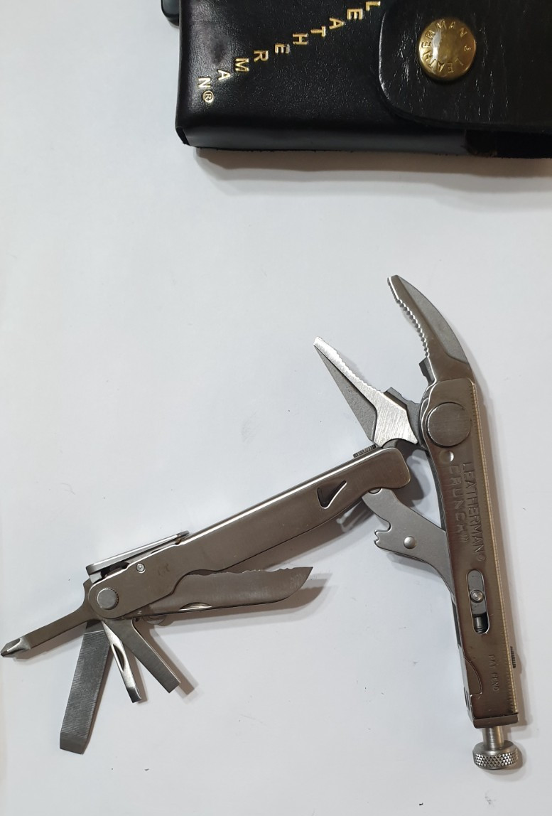 🔥 Leatherman Squirt PS4 Black Rare Used Multi Tool Keychain Collectable Retired