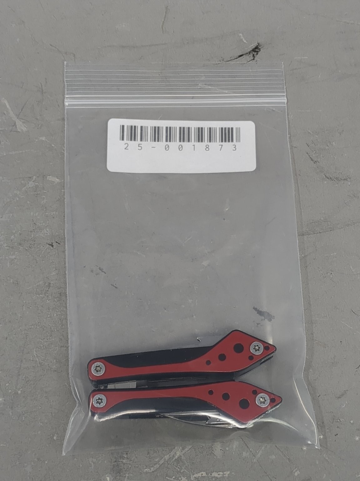 Cabela’s Multi-Tool Stainless Steel Red Black Camping Hiking Knife