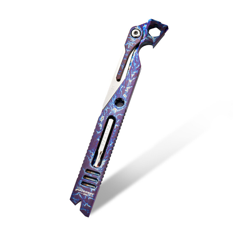 New EDC Pry Bar Crowbar Bottle Opener Wrench Utility Knife Pocket Tools