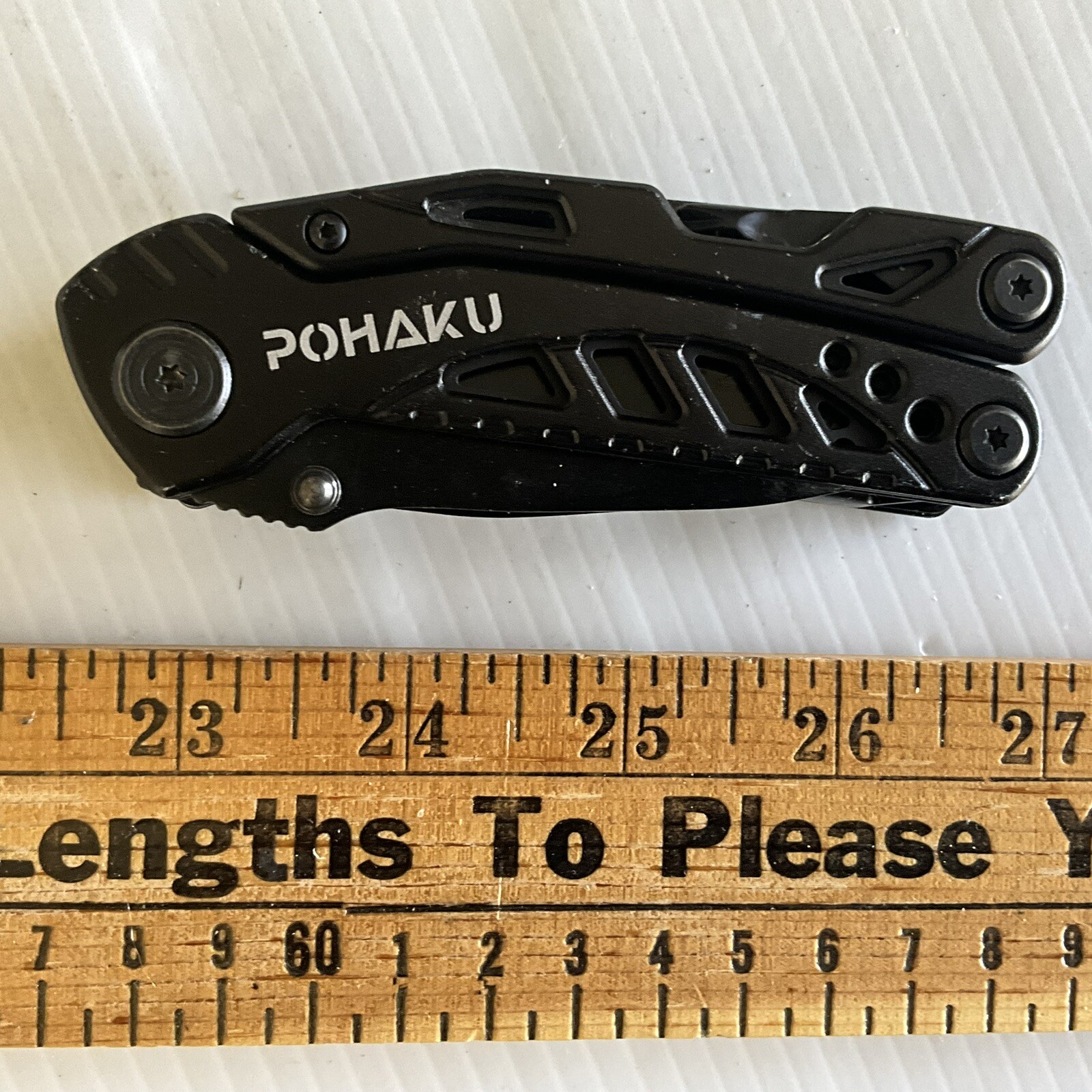 Pohaku Multi Tool Pliers Knife Saw Bottle Opener