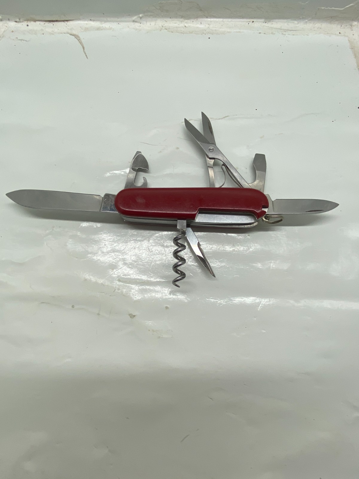 Victorinox Swiss Army Knife Climber 91mm Red Multi Tool Scissors Corkscrew