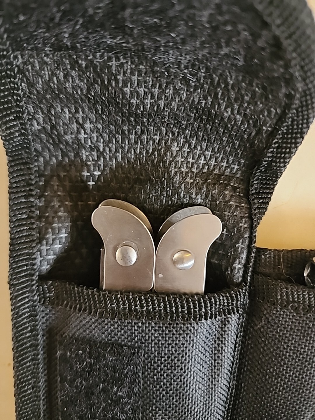 Multitool With Case And Screwdriver Bits Belt Loop Black Fabric