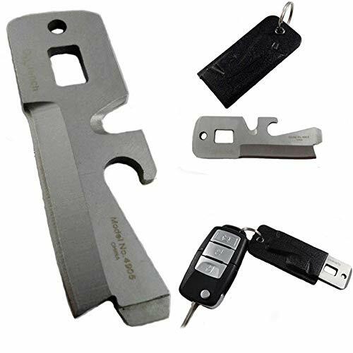 MULTI TOOL Keychain Knife Screwdriver Bottle Opener Wrench & Sheath