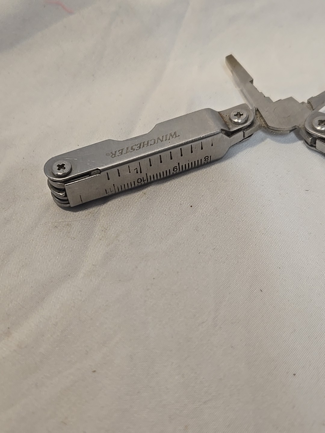 Vintage Winchester Stainless Multi Tool with 8 piece tool set 3″