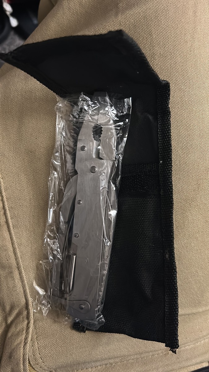 Multitool Pliers with Black Nylon Sheath