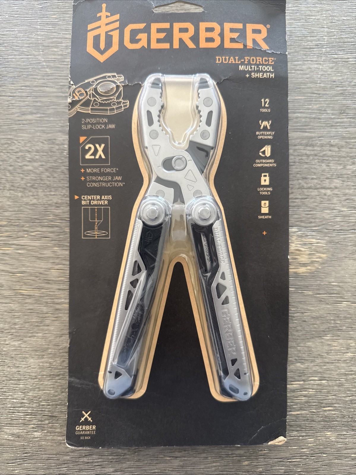 Gerber 31-003585 Multi-Tool – Black/Silver