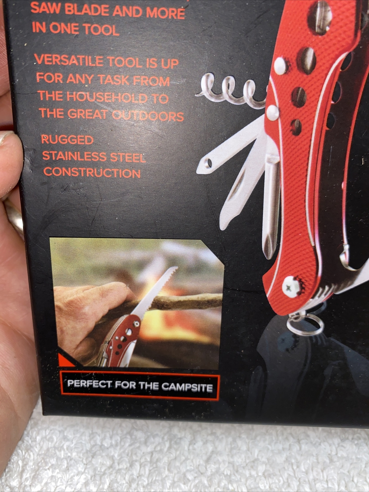 NEW SMARTGEAR Outdoor STAINLESS STEEL MULTI TOOL POCKET KNIFE & Saw & Tools