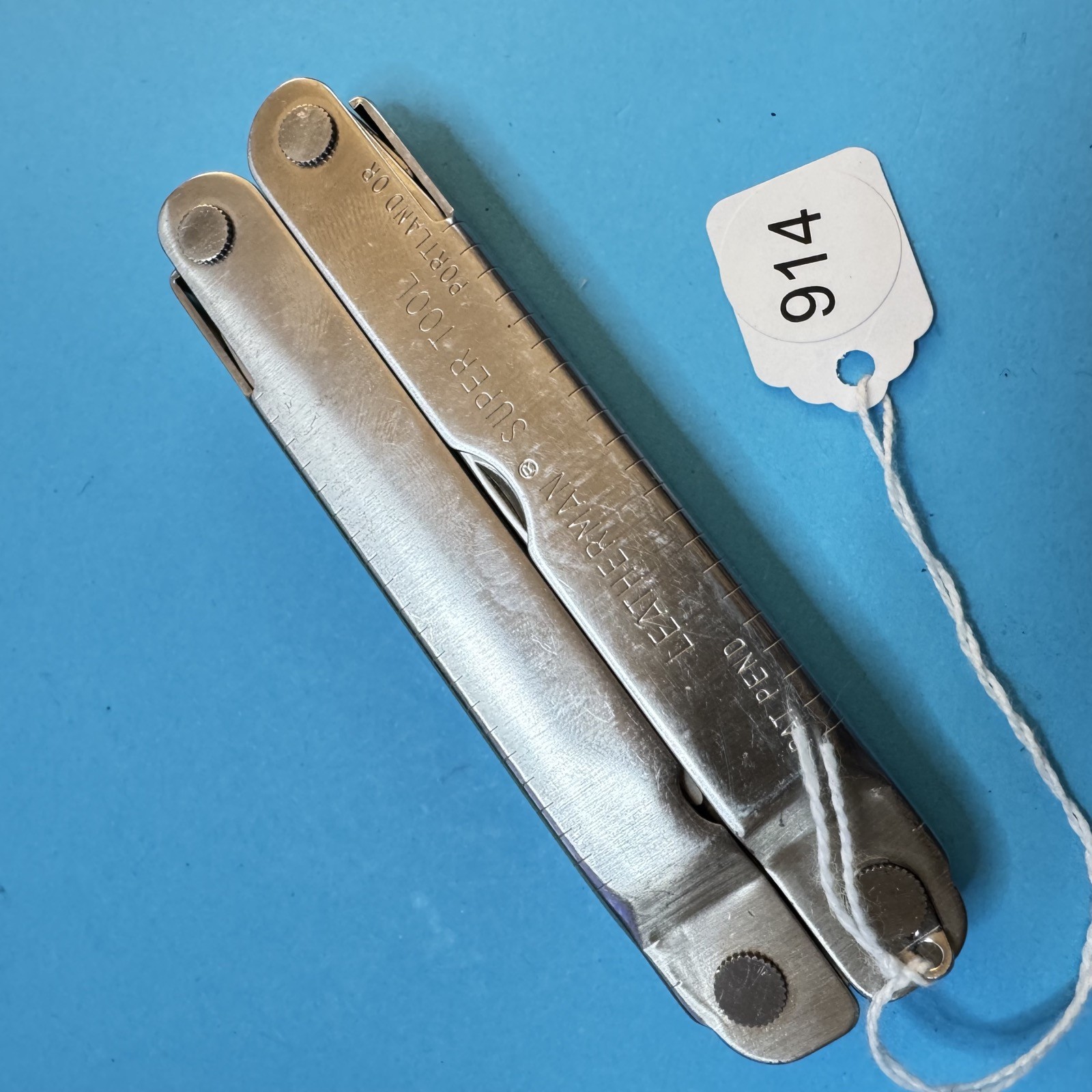 Leatherman Super Tool Plier Multi Tool Pocket Knife Excellent Condition EDC #914