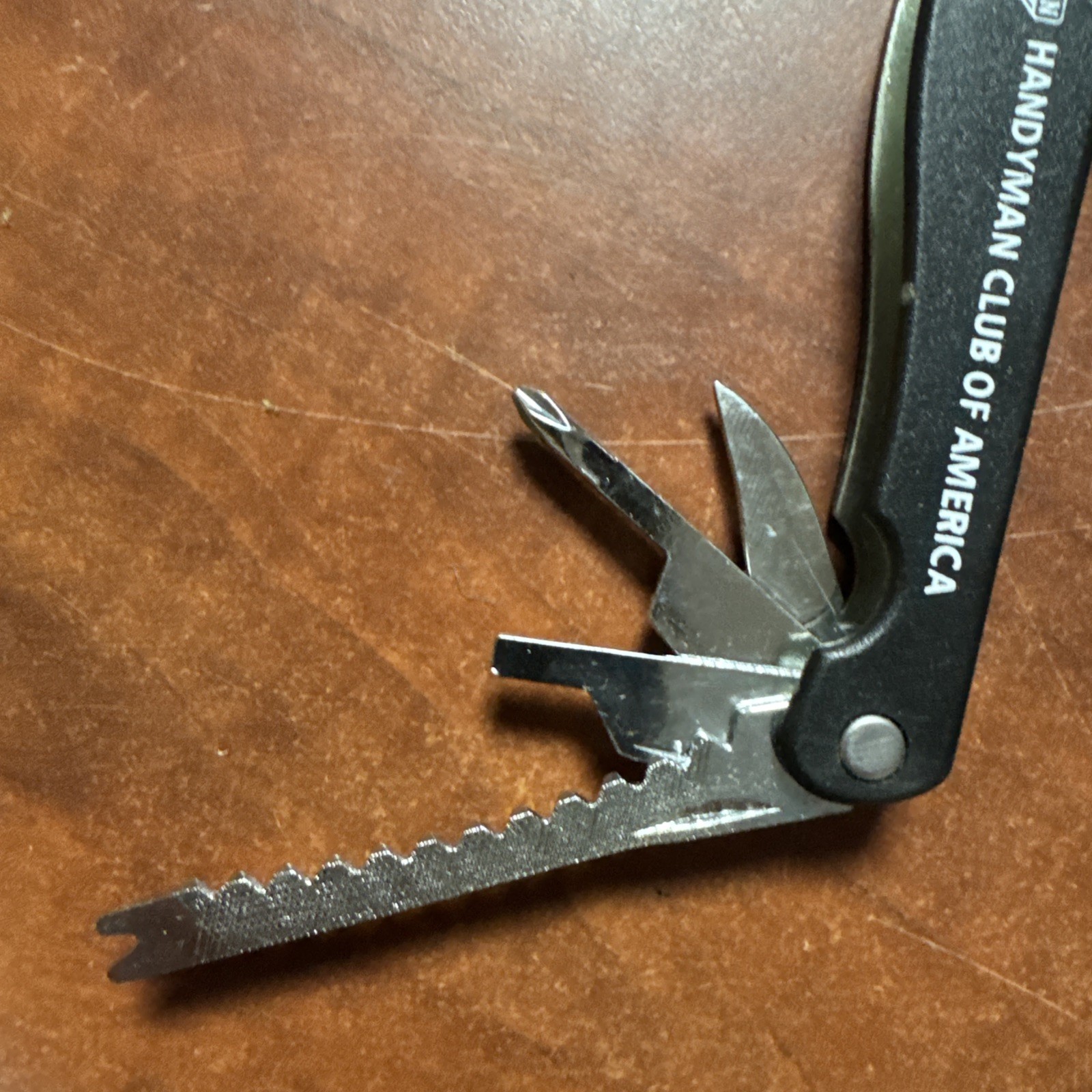 Vtg Handyman Club Of America 9 Piece Multi Tool Leatherman Like