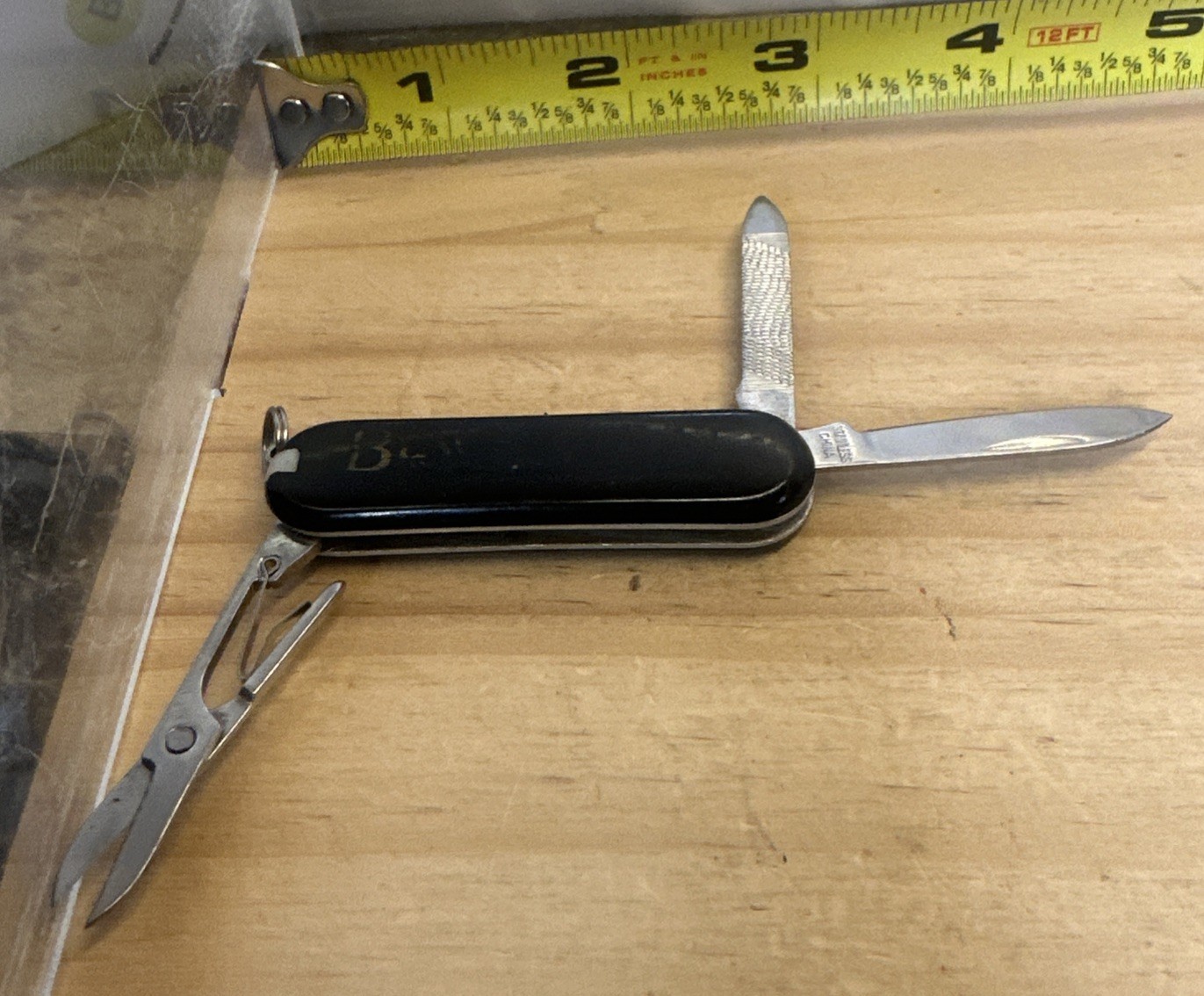 Classic SD 7 Functions Dark Illusion Swiss Army Pocket Style Knife 2.5” Closed