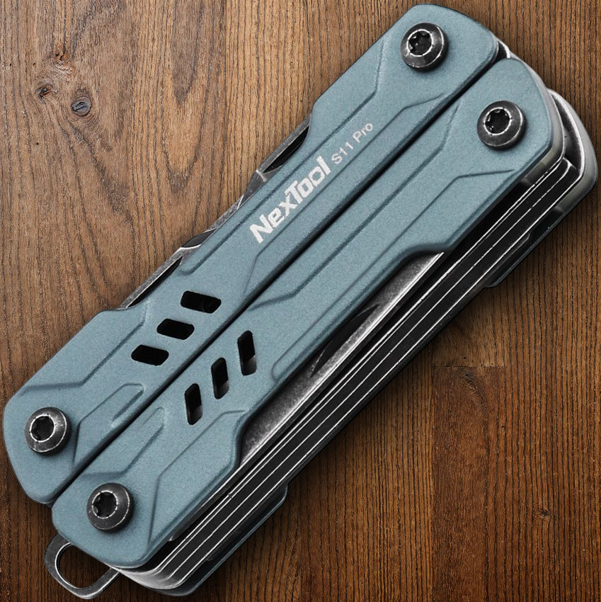 NexTool Mini Sailor S11 Pro Multitool Nine Tools Integrated Into Aluminum Handle