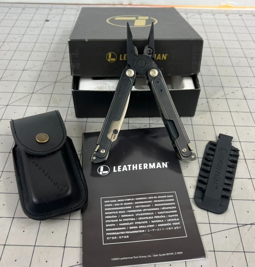 Leatherman Arc Obsidian Multitool Limited Edition W/Leather Sheath