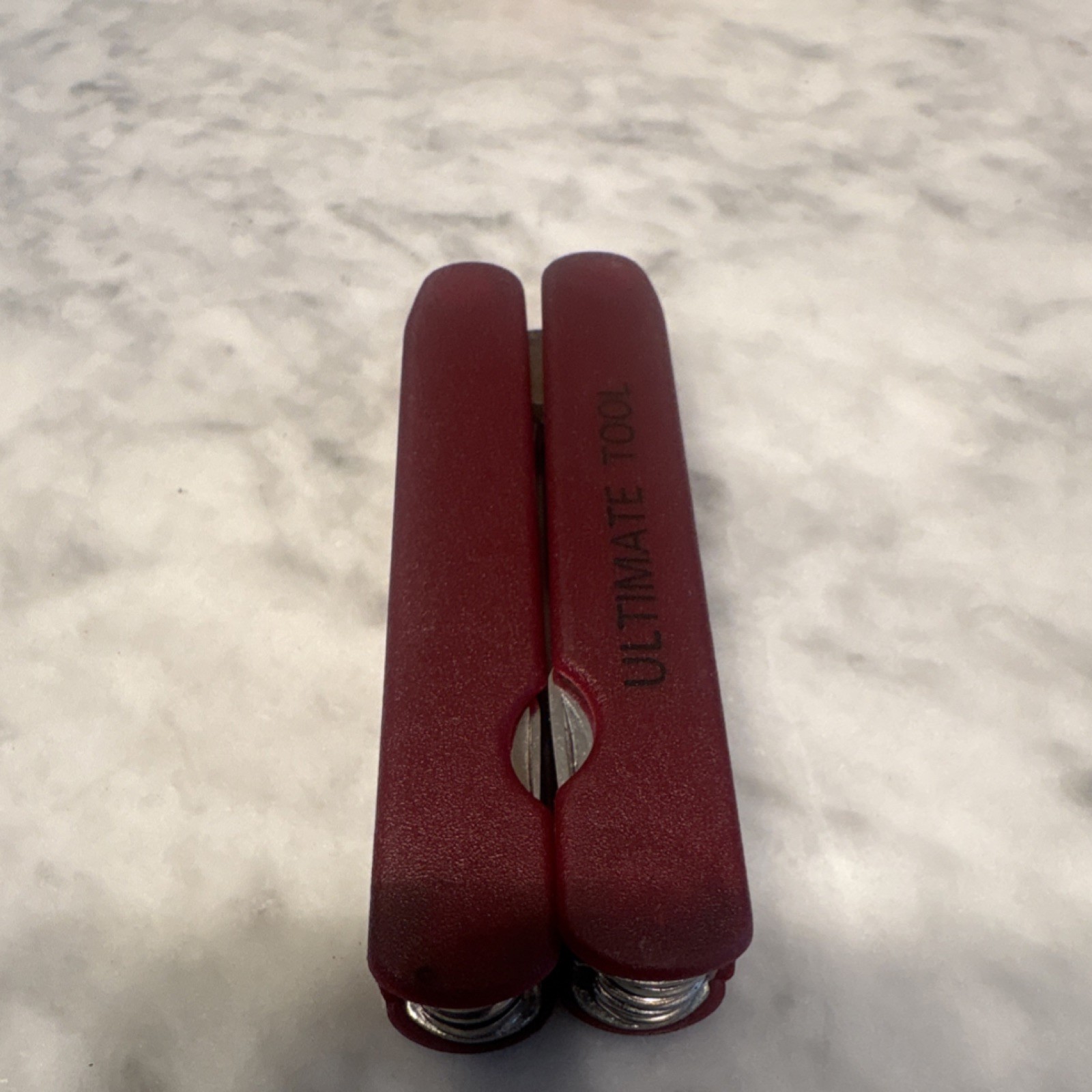 ULTIMATE TOOL Red Multi-Tool Stainless Steel Pliers Knife