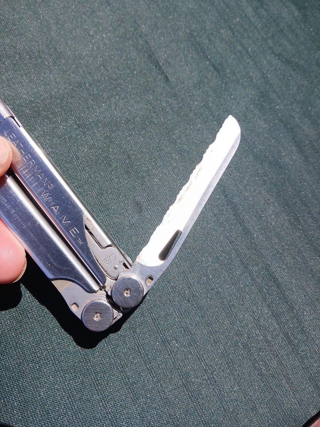 OG Leatherman Wave Multi Tool w/ Brown Leather Case Minty (H)