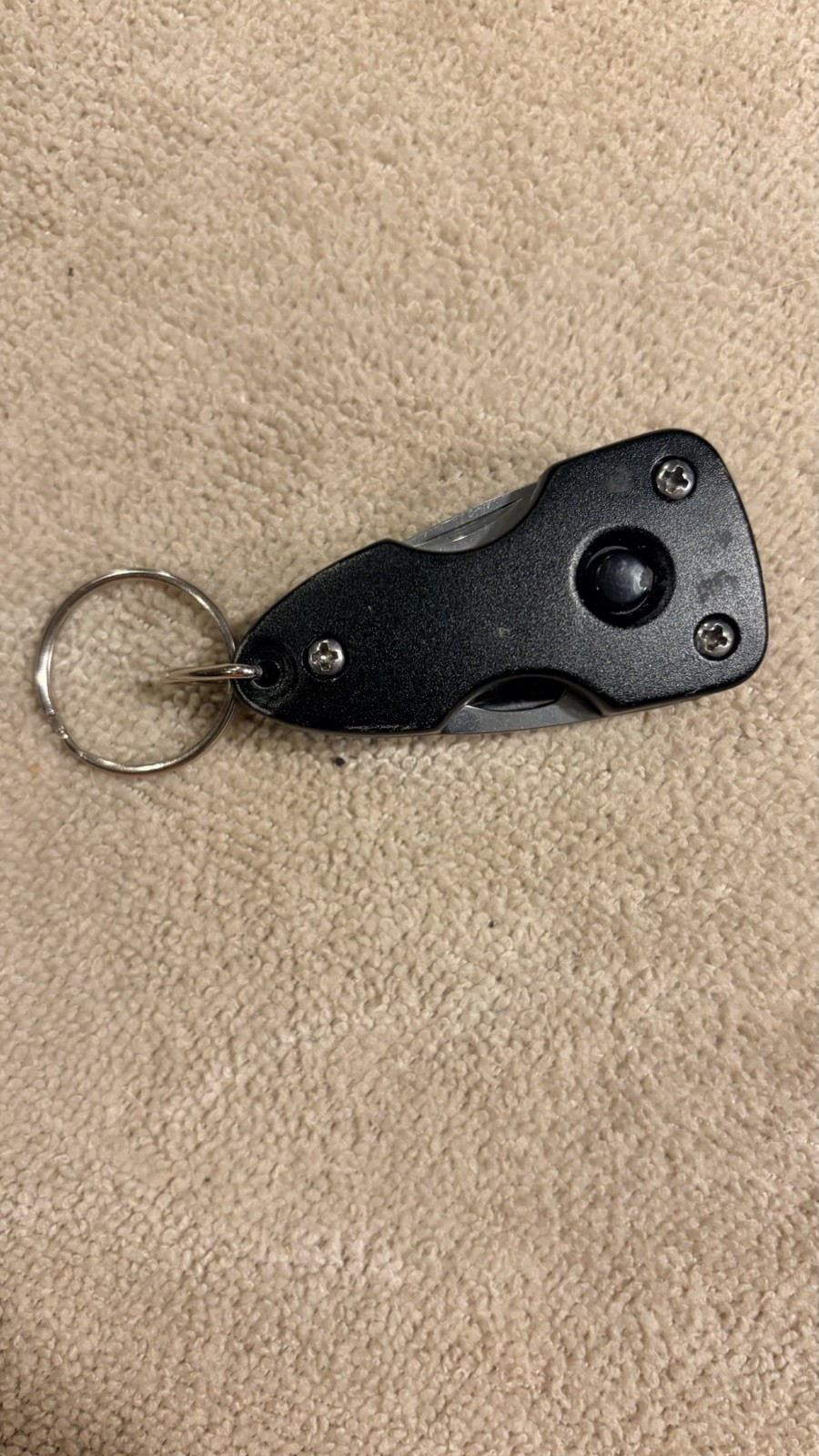 5 In 1 Keychain Multi Tool With LED Flashlight.